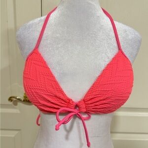 Arizona Jeans neon pink bathing suit top​​​​​​​​